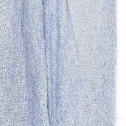 Womens UK Size 8 H&M Regular Fit Skinny Blue Jeans
