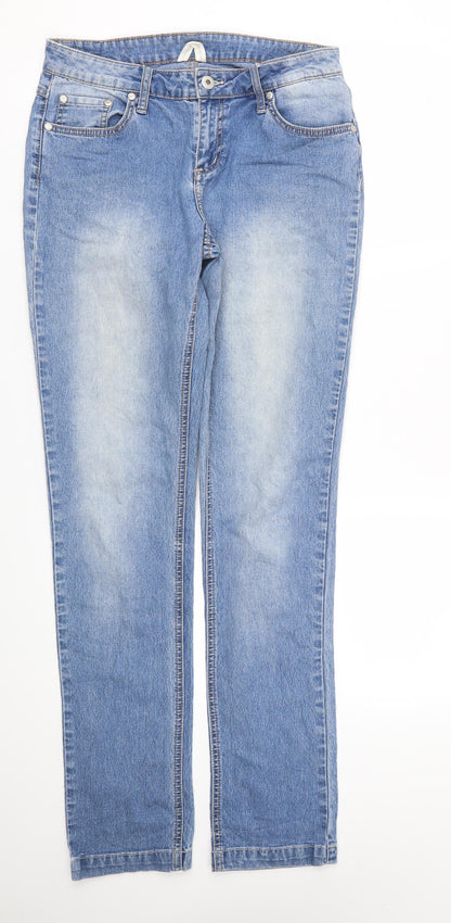 FREE QUENT  Womens Blue   Skinny Jeans Size 27 L32 in