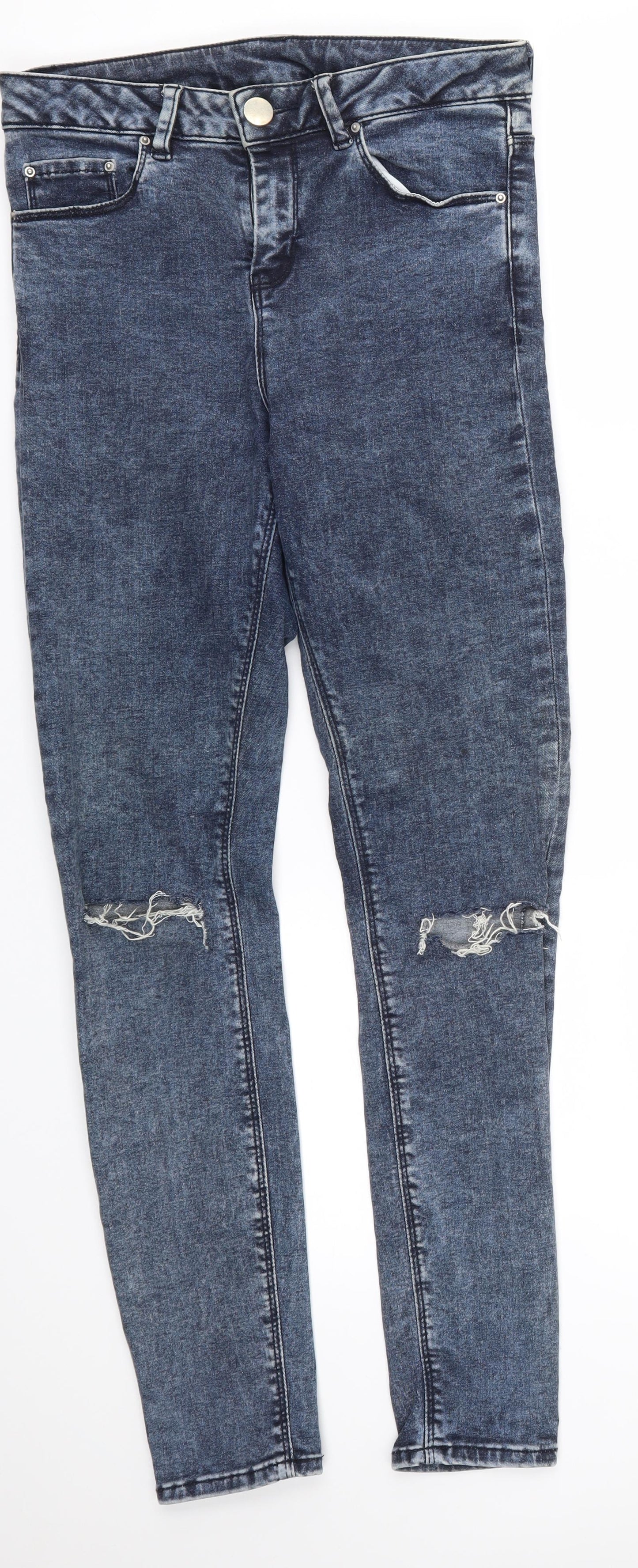 ASOS Womens Blue   Skinny Jeans Size 26 L29 in