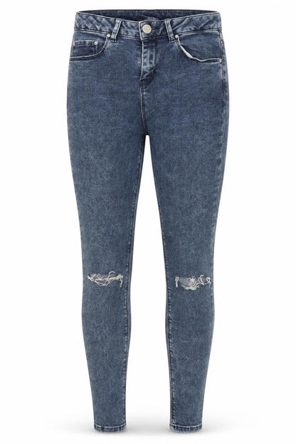 Womens UK Size 26 ASOS Regular Fit Skinny Blue Jeans