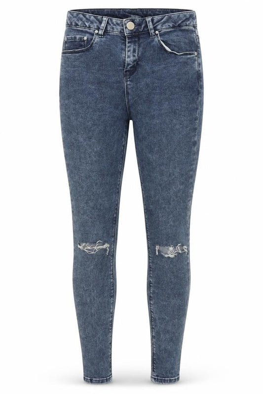 Womens UK Size 26 ASOS Regular Fit Skinny Blue Jeans