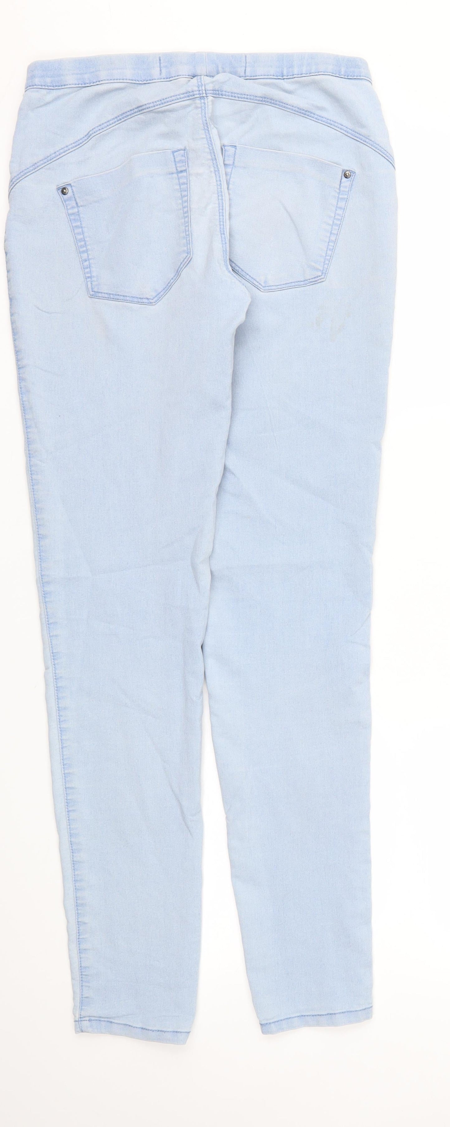 DENIM &CO  Womens Blue   Skinny Jeans Size 8 L30 in
