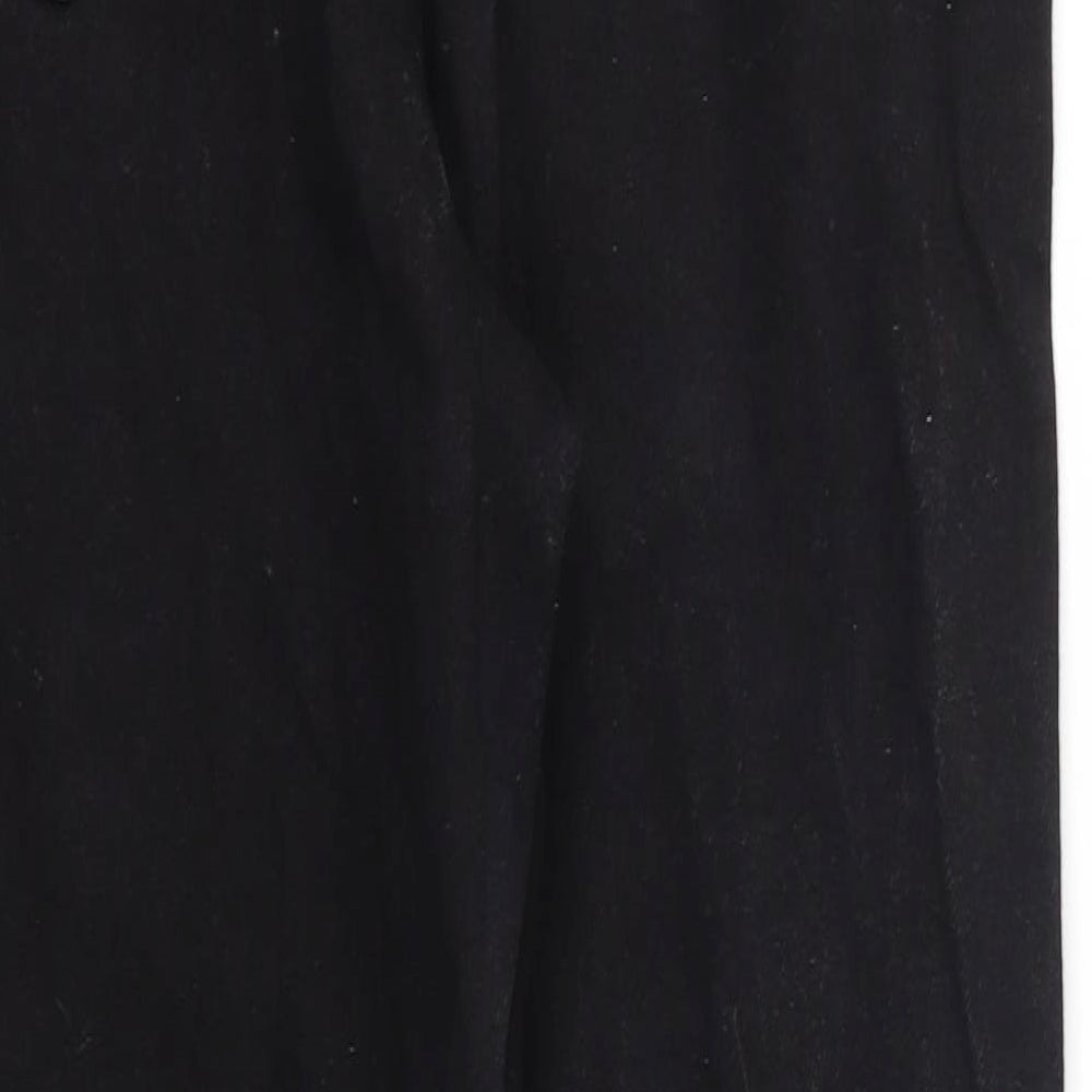 Womens UK Size 14 Papaya Regular Fit Skinny Black Jeans