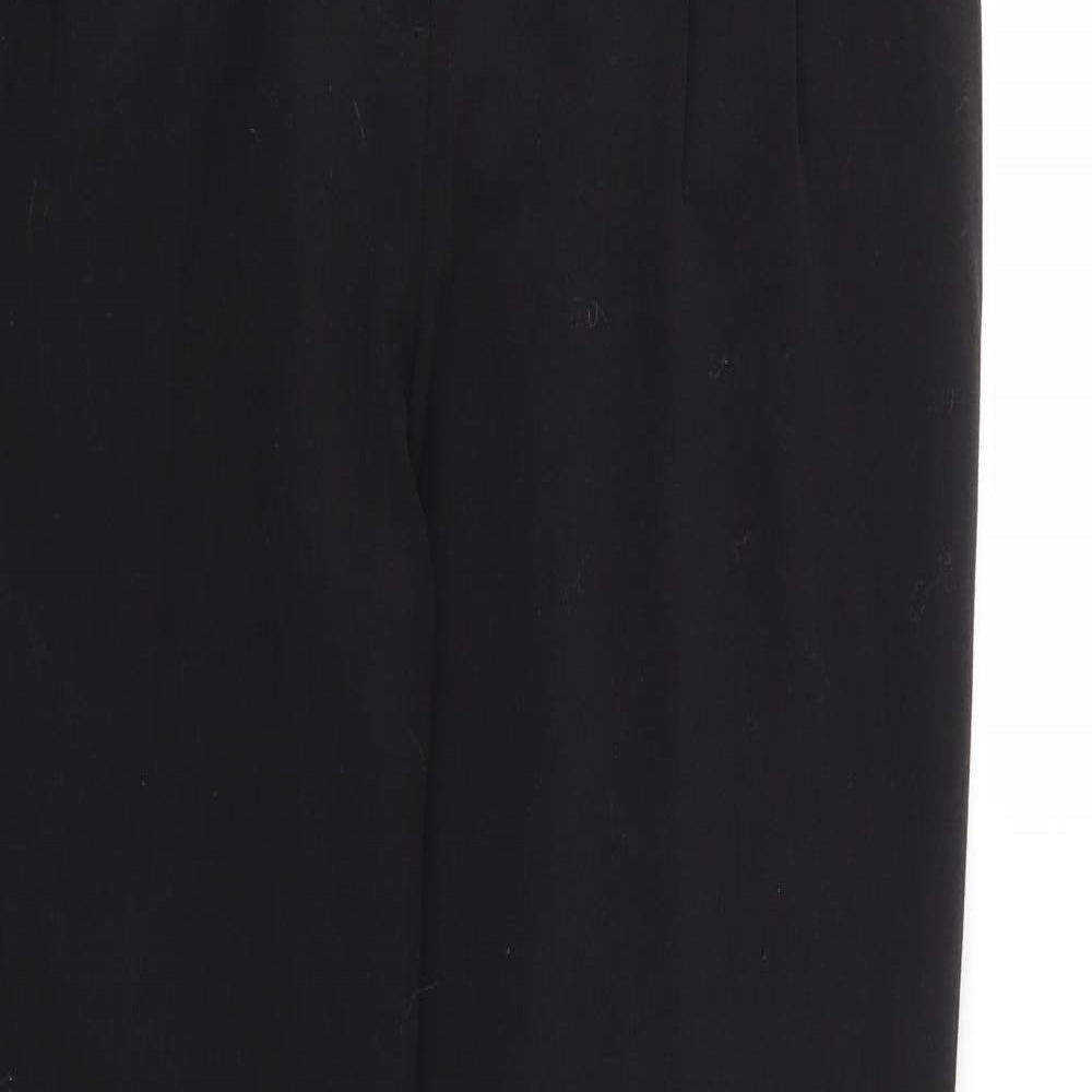 M&CO  Womens Black   Trousers  Size 12 L29 in