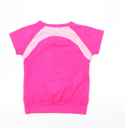 H&M Girls Pink   Basic T-Shirt Size 3-4 Years