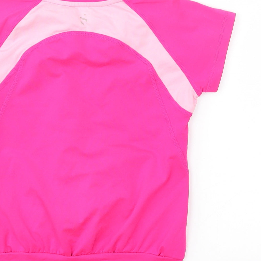 H&M Girls Pink   Basic T-Shirt Size 3-4 Years