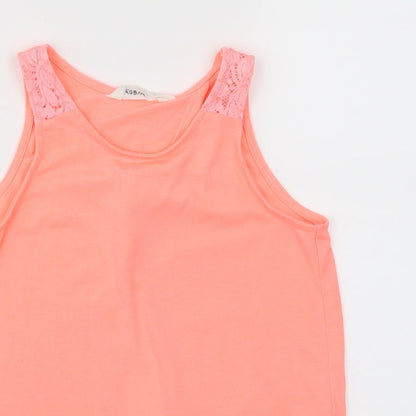 H&M Girls Pink   Basic T-Shirt Size 9-10 Years