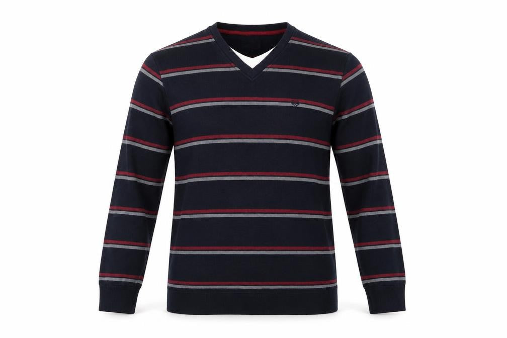 Mens UK Size L Lincoln Red Pullover Jumper