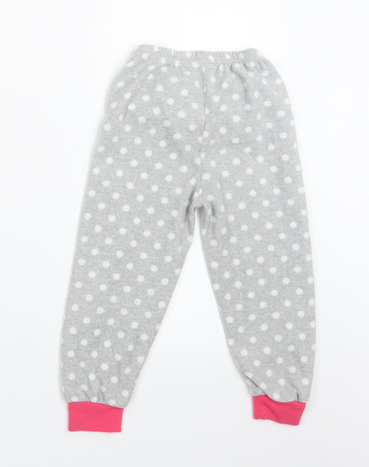 Young Dimension Girls Grey Spotted  Capri Pyjama Pants Size 3-4 Years