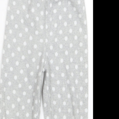 Young Dimension Girls Grey Spotted  Capri Pyjama Pants Size 3-4 Years
