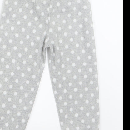 Young Dimension Girls Grey Spotted  Capri Pyjama Pants Size 3-4 Years