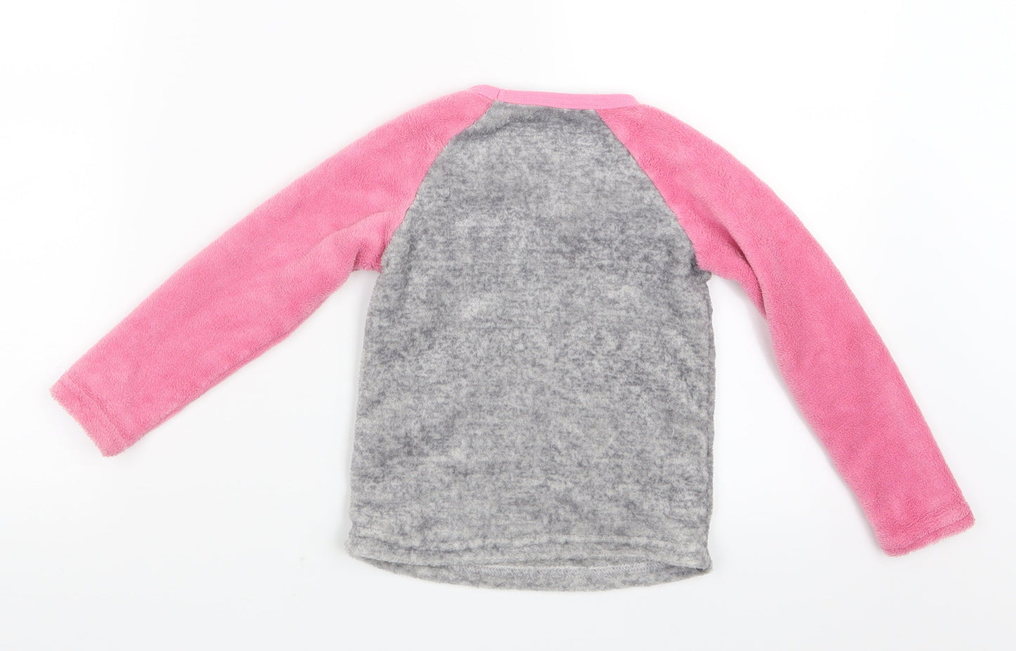 Pep&Co Girls Pink Geometric  Top Pyjama Top Size 2-3 Years