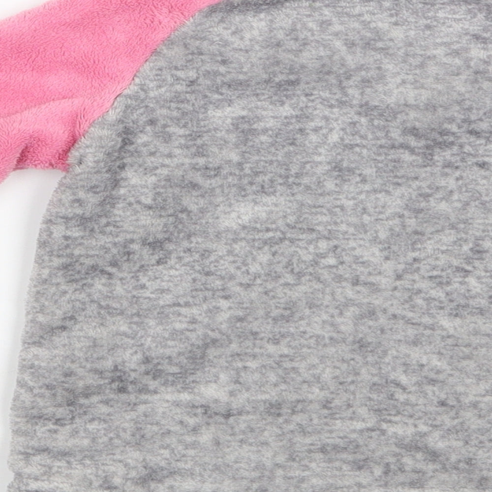 Pep&Co Girls Pink Geometric  Top Pyjama Top Size 2-3 Years