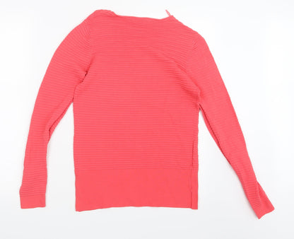 Vida Vi Womens Pink   Pullover Jumper Size S