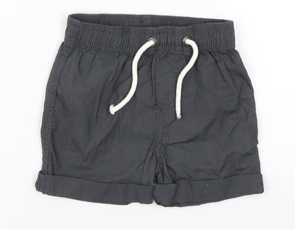 TU Boys Grey   Cropped Trousers Size 12-18 Months
