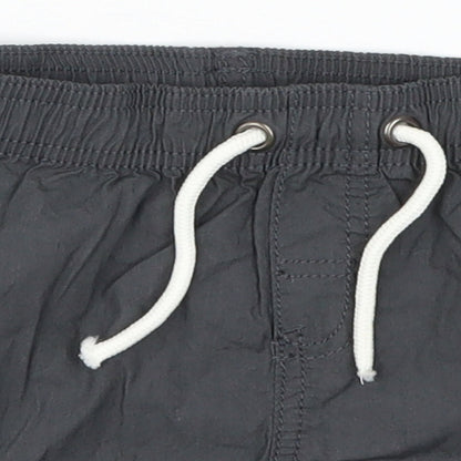 TU Boys Grey   Cropped Trousers Size 12-18 Months