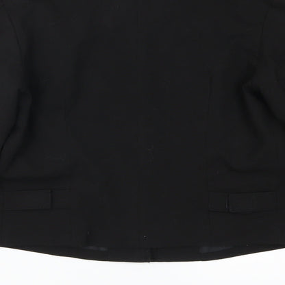 Jane Norman Womens Black   Jacket  Size 12