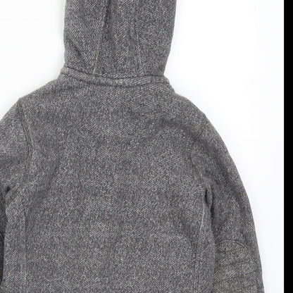 Marks and Spencer Girls Grey   Full Zip Hoodie Size 5-6 Years