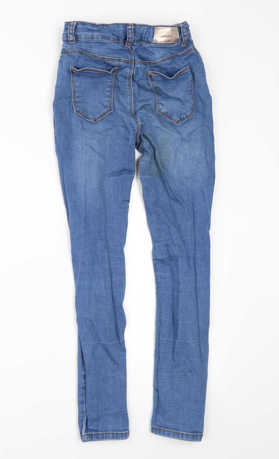 Denim & Co. Girls Beige  Denim Skinny Jeans Size 10-11 Years