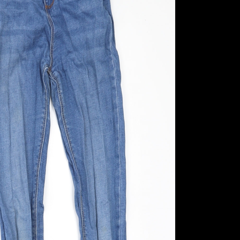 Denim & Co. Girls Beige  Denim Skinny Jeans Size 10-11 Years