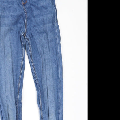 Denim & Co. Girls Beige  Denim Skinny Jeans Size 10-11 Years