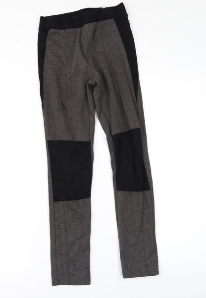 H&M Girls Brown   Carrot Trousers Size 10-11 Years
