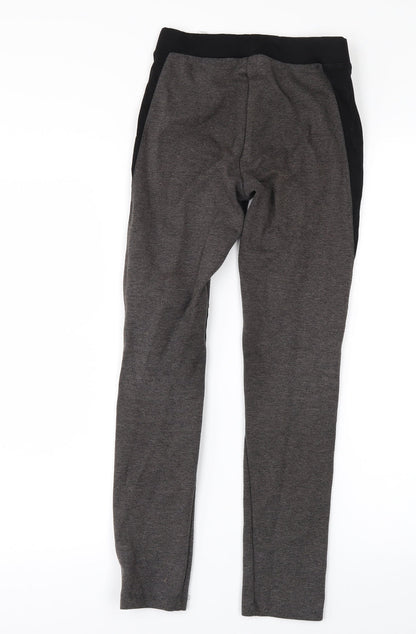 H&M Girls Brown   Carrot Trousers Size 10-11 Years