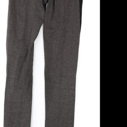 H&M Girls Brown   Carrot Trousers Size 10-11 Years