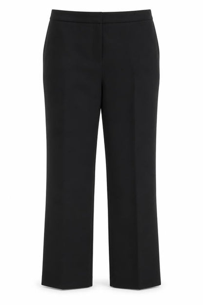 Womens UK Size 12 F&F Regular Fit Dress Pants Black Trousers