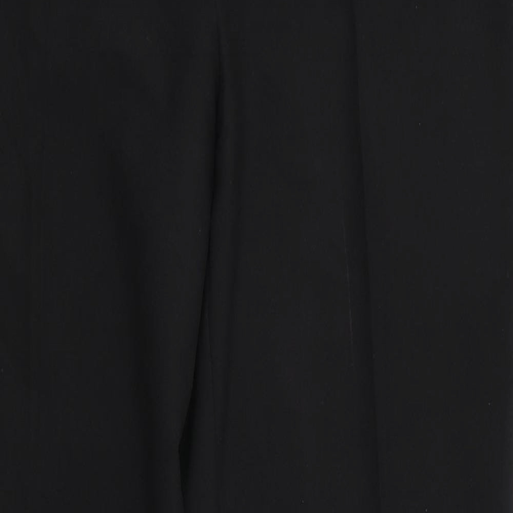F&F Womens Black   Dress Pants Trousers Size 12 L28.5 in