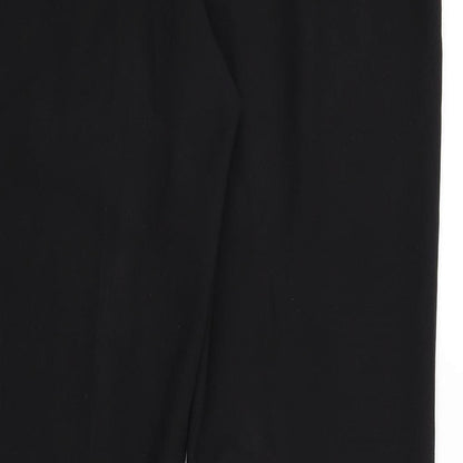 F&F Womens Black   Dress Pants Trousers Size 12 L28.5 in