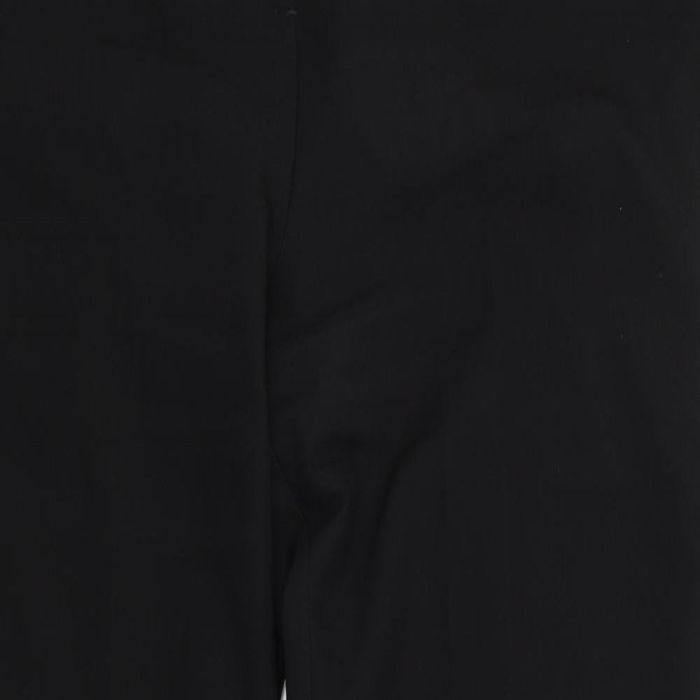 F&F Womens Black   Dress Pants Trousers Size 12 L28.5 in