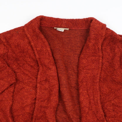 Nightingales Womens Red   Cardigan Jumper Size 14