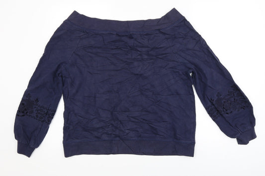 NEXT Womens Blue   Pullover Jumper Size L