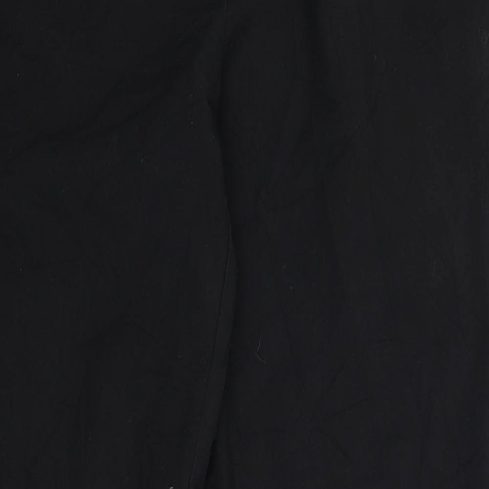 Womens UK Size 12 NEXT Regular Fit Dress Pants Black Trousers