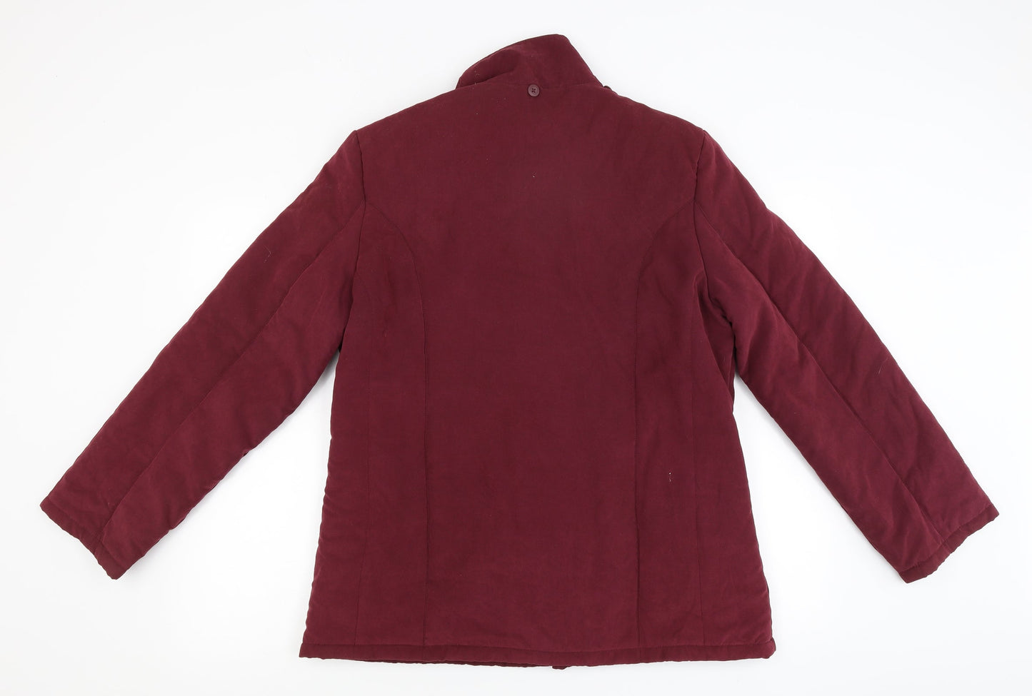 Womens UK Size 14 BHS Red Parka Coat