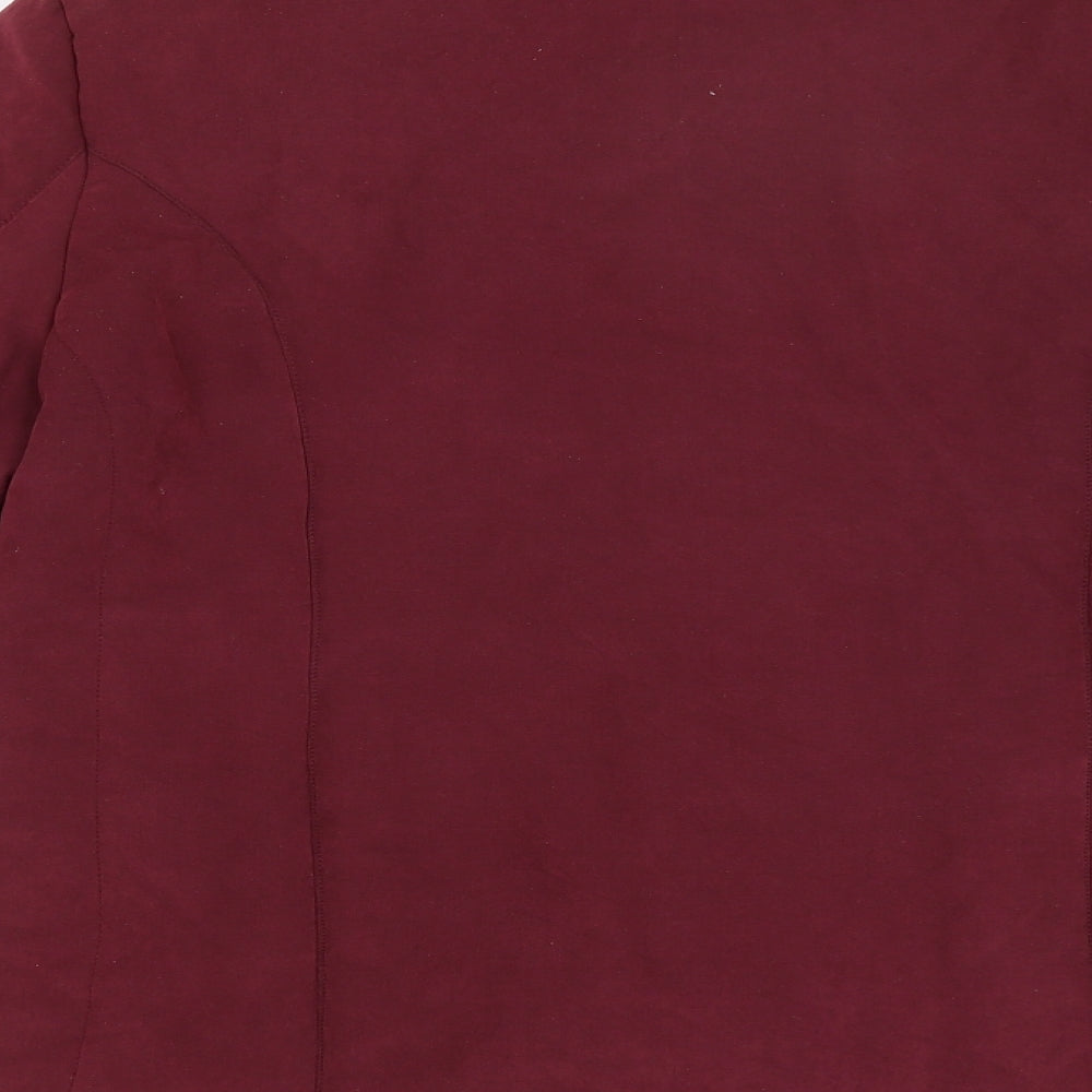 Womens UK Size 14 BHS Red Parka Coat