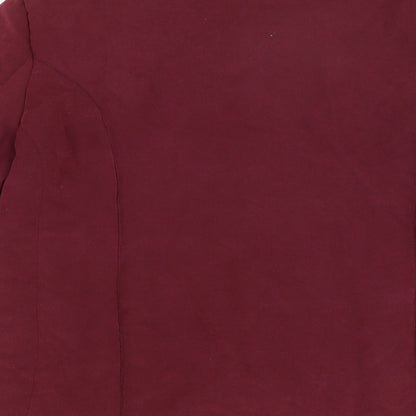 Womens UK Size 14 BHS Red Parka Coat