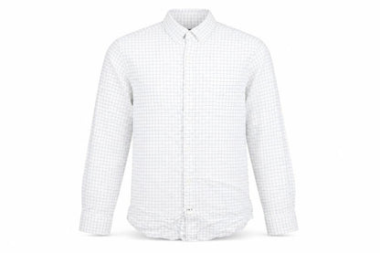 Mens UK Size M Gap White  Button-Up Long Sleeve Casual Shirt