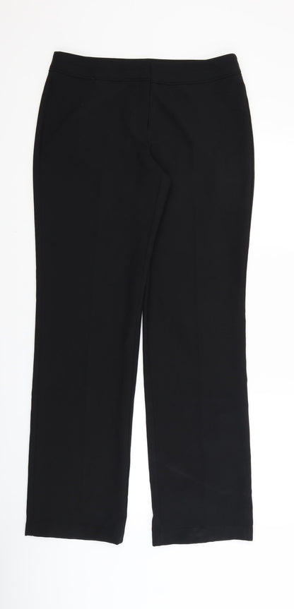 F&F Womens Black   Dress Pants Trousers Size 10 L32 in