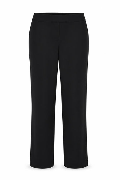 Womens UK Size 10 F&F Regular Fit Dress Pants Black Trousers