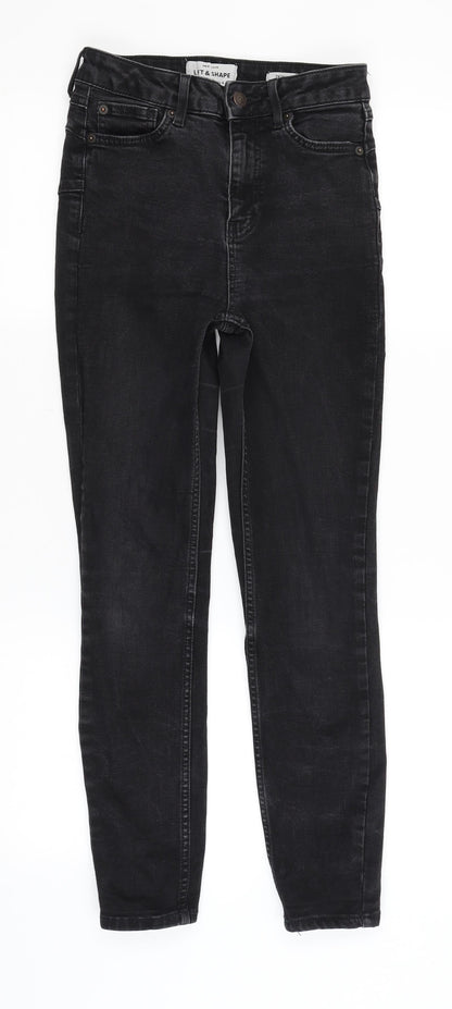 New Look Womens Black   Skinny Jeans Size 8 L25.5 in