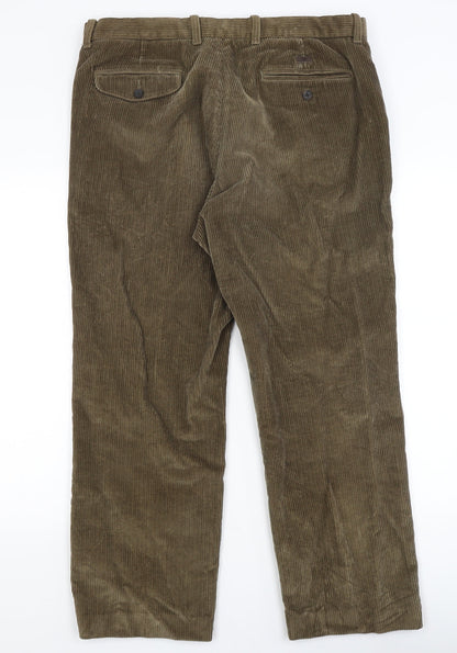 Blue Harbour Mens Brown   Trousers  Size 36 in L26 in