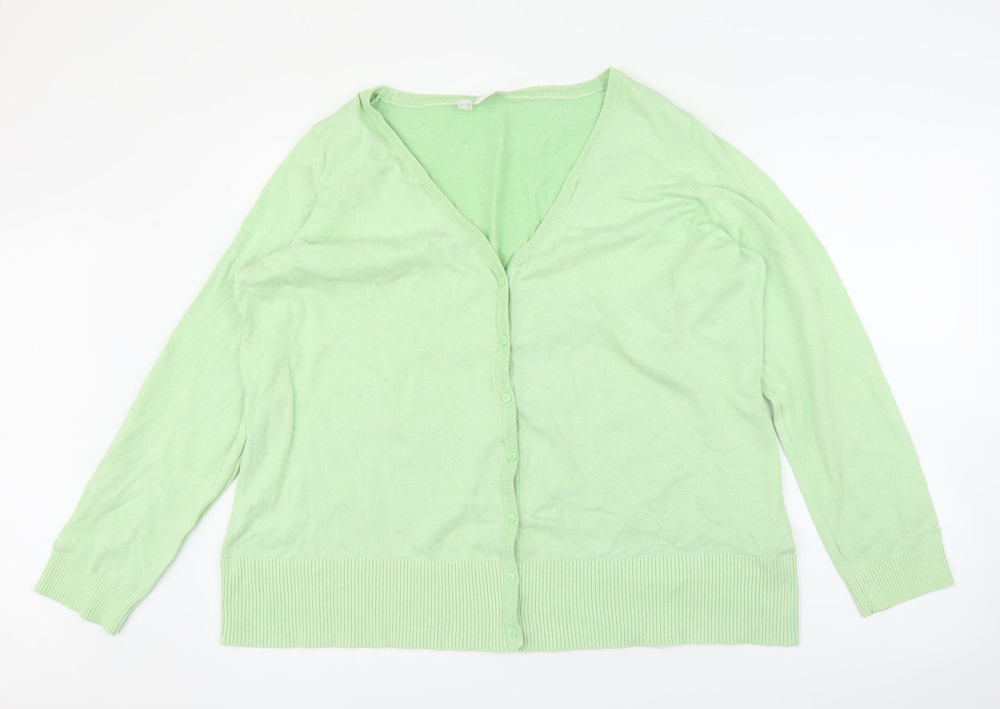 BPC Womens Green   Cardigan Jumper Size XL