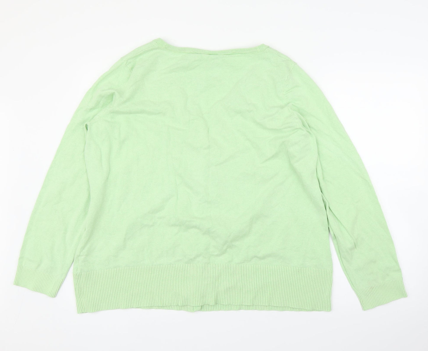 BPC Womens Green   Cardigan Jumper Size XL