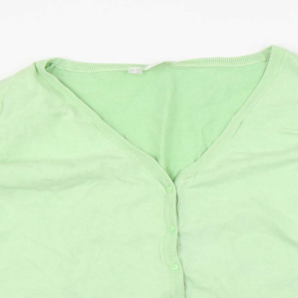 BPC Womens Green   Cardigan Jumper Size XL