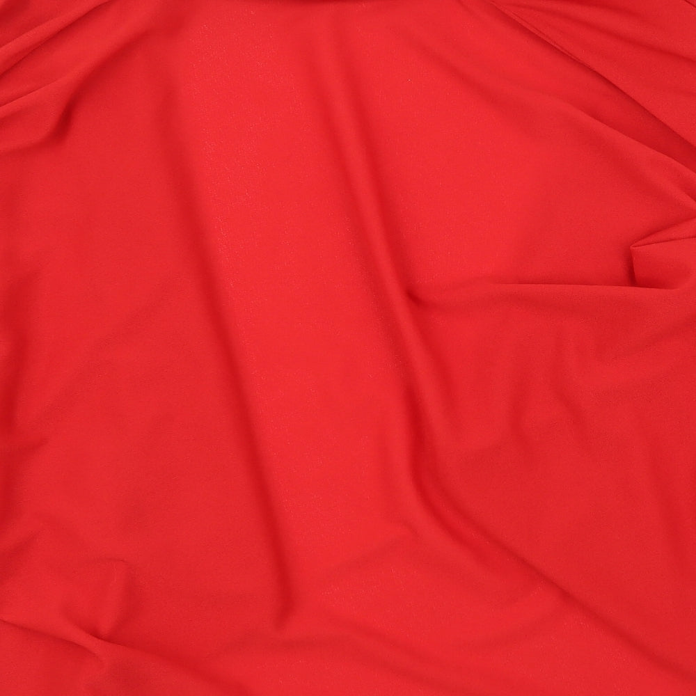 Justine Womens Red   Cardigan Jumper Size 14