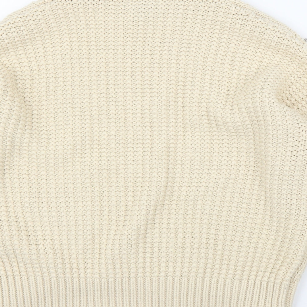 New Look Womens Ivory   Pullover Jumper Size S