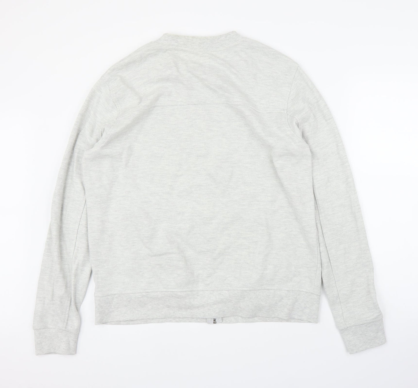 Cedar Wood State Mens Grey   Full Zip Jumper Size XL