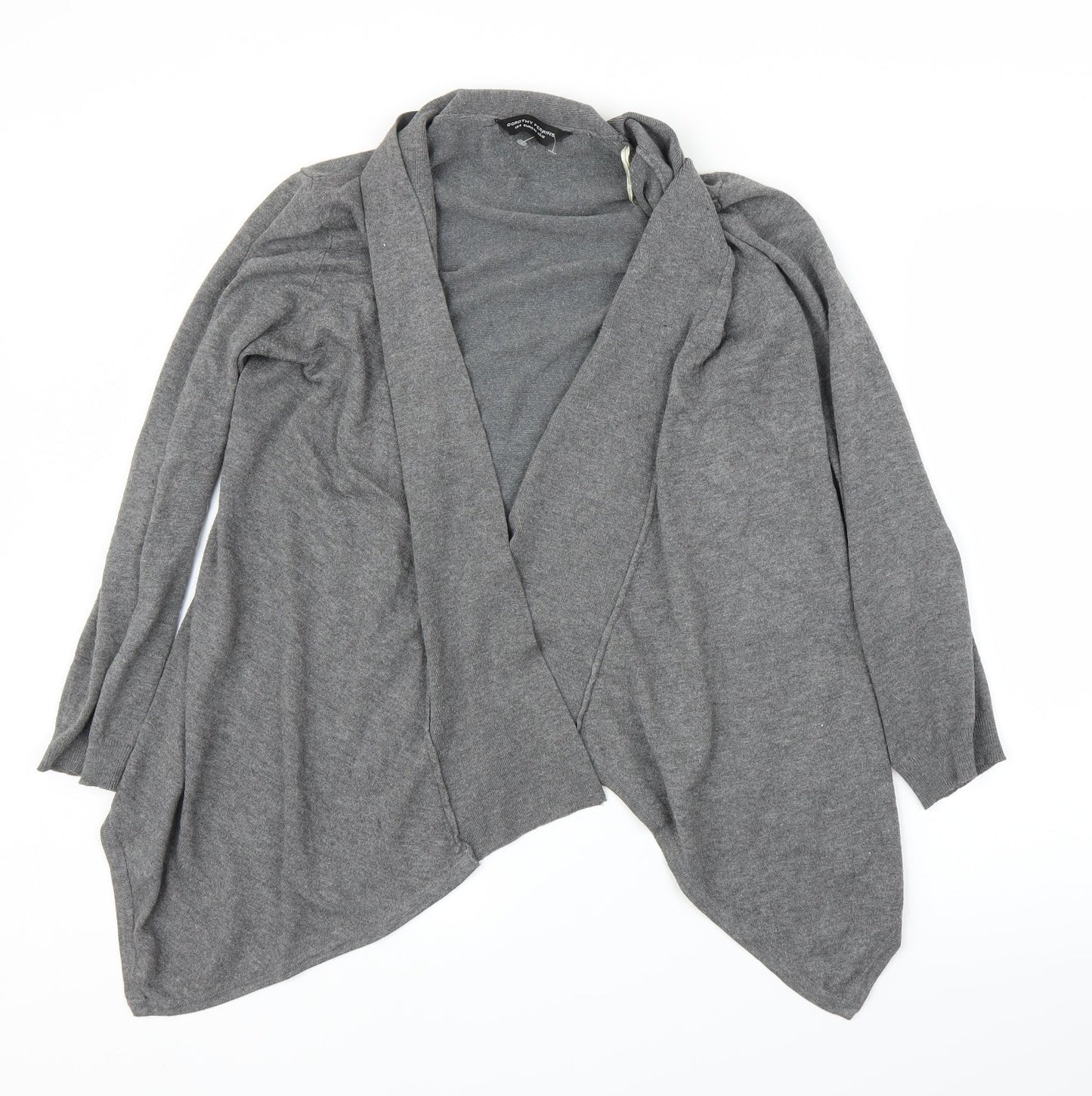 Dorothy Perkins Womens Grey   Cardigan Jumper Size 12